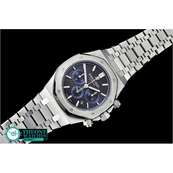 Audemars Piguet - Royal Oak Chronograph 26331ST SS/SS Grey/Blue OMF A7750