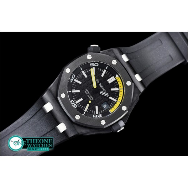 Audemars Piguet - Royal Oak Diver 15706 FC/RU Black JF Ult 1:1 MY9015 Mod