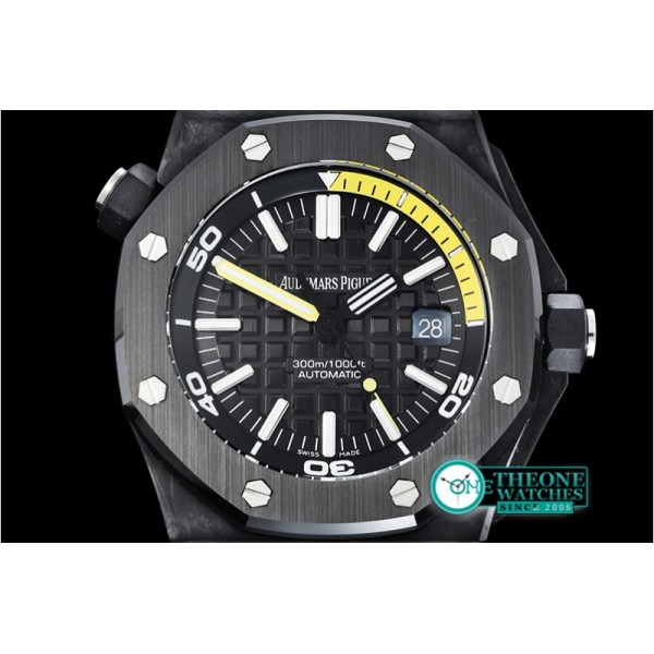 Audemars Piguet - Royal Oak Diver 15706 FC/RU Black JF Ult 1:1 MY9015 Mod