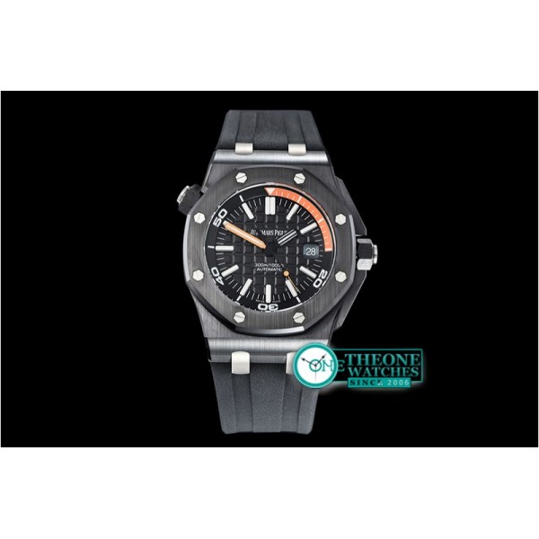 Audemars Piguet - Royal Oak Diver 15707 CER/RU Black JF Ult 1:1 MY9015 Mod