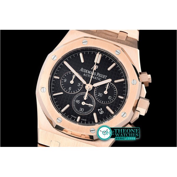 Audemars Piguet - Royal Oak Chronograph 26331ST RG/RG F.Black OMF A775