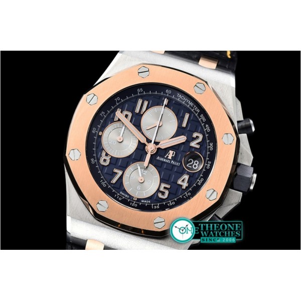 Audemars Piguet - AP ROO Bucherer Edition RG/SS/LE Blue JF A3126 Mod