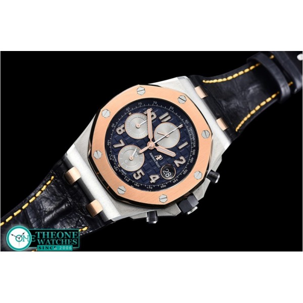 Audemars Piguet - AP ROO Bucherer Edition RG/SS/LE Blue JF A3126 Mod