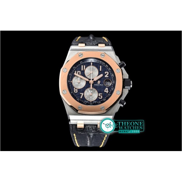 Audemars Piguet - AP ROO Bucherer Edition RG/SS/LE Blue JF A3126 Mod