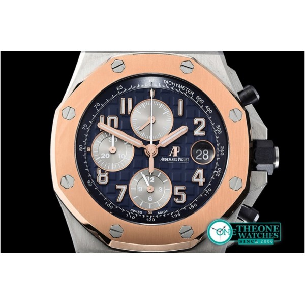 Audemars Piguet - AP ROO Bucherer Edition RG/SS/LE Blue JF V2 A3126 Mod