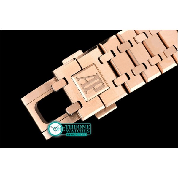 Audemars Piguet - Royal Oak Extra Thin Tourb RG/RG Rose JF Flying Tourb