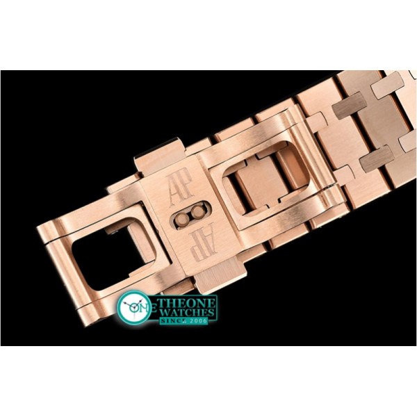 Audemars Piguet - Royal Oak Extra Thin Tourb RG/RG Rose JF Flying Tourb