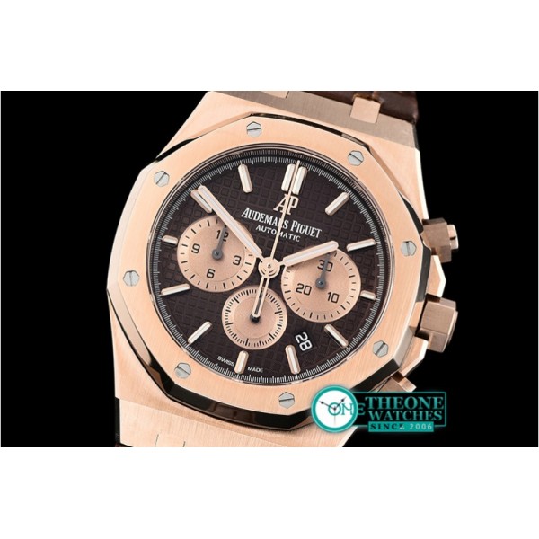 Audemars Piguet - Royal Oak Chronograph 26331ST RG/LE Brwn OMF A7750