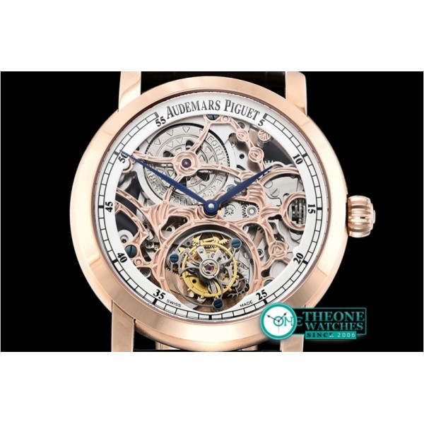 Audemars Piguet - AP Jules Tourbillon Rep Minutes RG/LE Wht Tourbillon