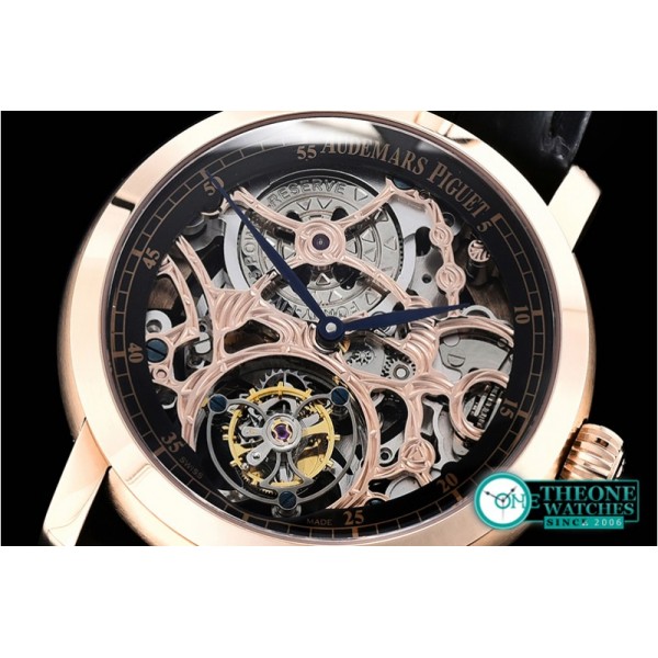 Audemars Piguet - AP Jules Tourbillon Rep Minutes RG/LE Blk Tourbillon