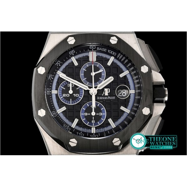 Audemars Piguet - AP ROO 26411PO Ed CER/SS/LE Blue/Blk JF A3126 Mod