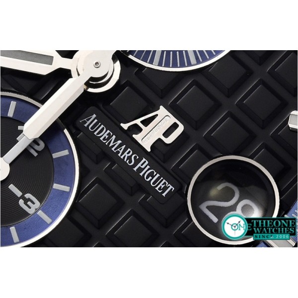 Audemars Piguet - AP ROO 26411PO Ed CER/SS/LE Blue/Blk JF A3126 Mod