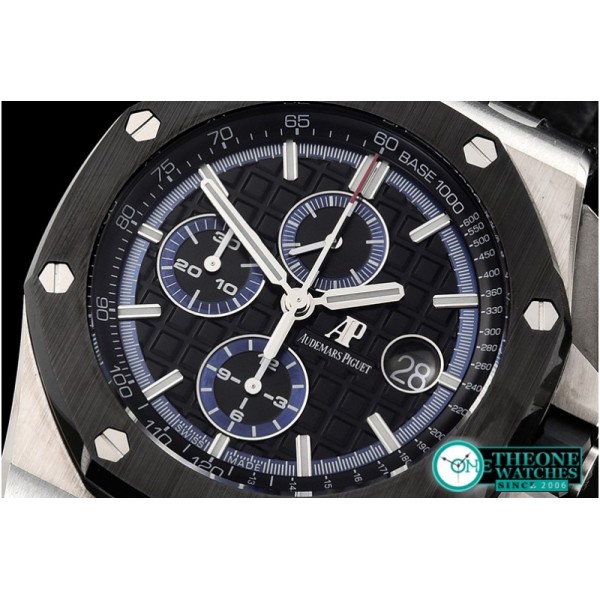 Audemars Piguet - AP ROO 26411PO Ed CER/SS/LE Blue/Blk JF A3126 Mod