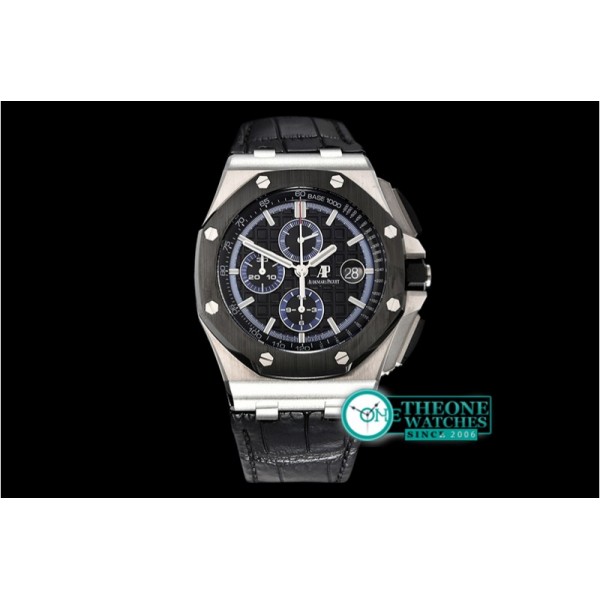 Audemars Piguet - AP ROO 26411PO Ed CER/SS/LE Blue/Blk JF A3126 Mod