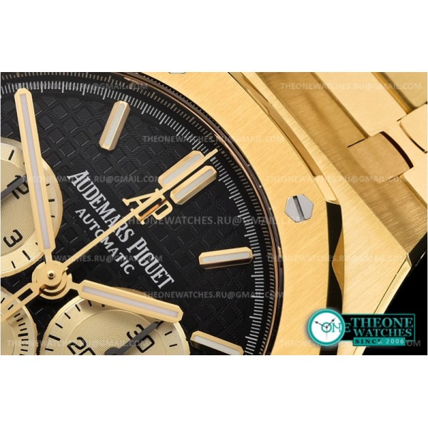 Audemars Piguet - Royal Oak Chronograph 26331ST YG/YG Blk/Gold OMF A7750