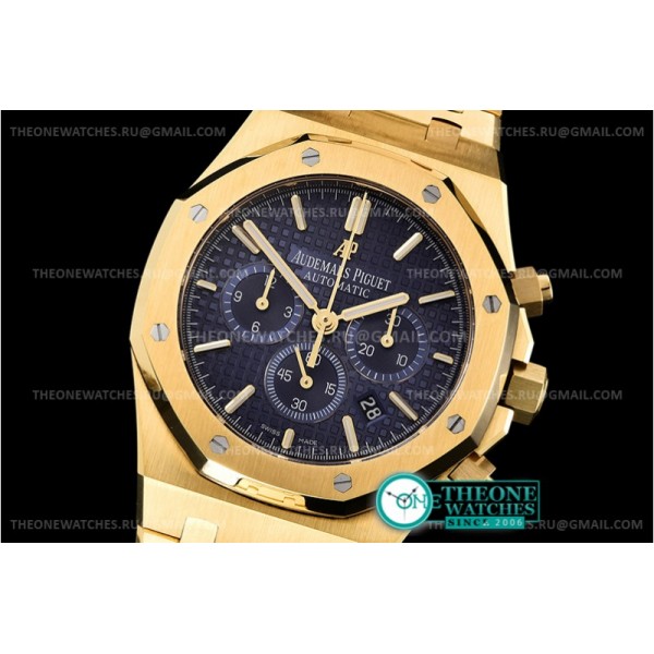 Audemars Piguet - Royal Oak Chronograph 26331ST YG/YG Blue OMF A7750