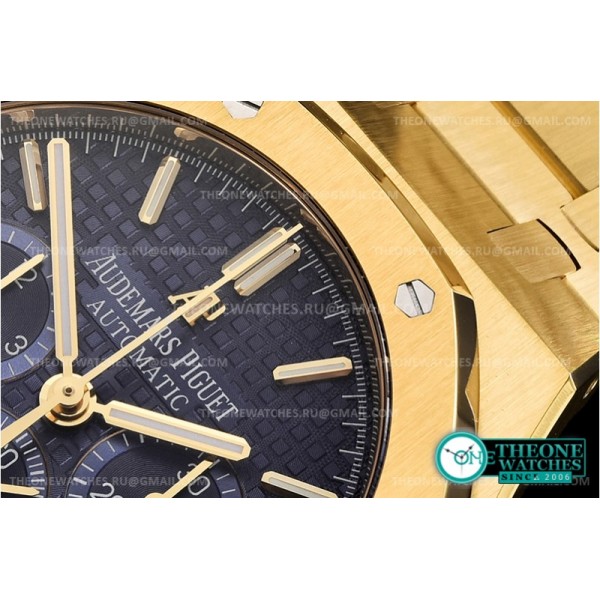 Audemars Piguet - Royal Oak Chronograph 26331ST YG/YG Blue OMF A7750