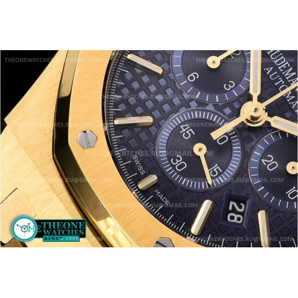 Audemars Piguet - Royal Oak Chronograph 26331ST YG/YG Blue OMF A7750