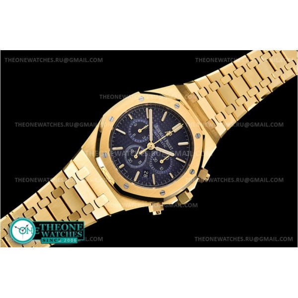 Audemars Piguet - Royal Oak Chronograph 26331ST YG/YG Blue OMF A7750