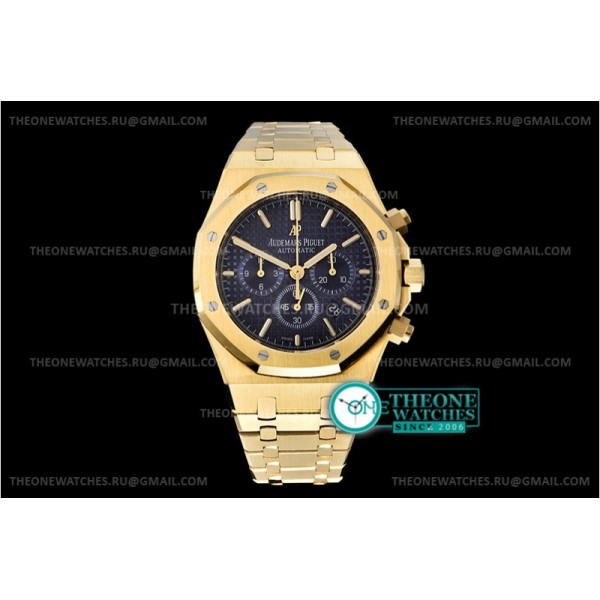 Audemars Piguet - Royal Oak Chronograph 26331ST YG/YG Blue OMF A7750