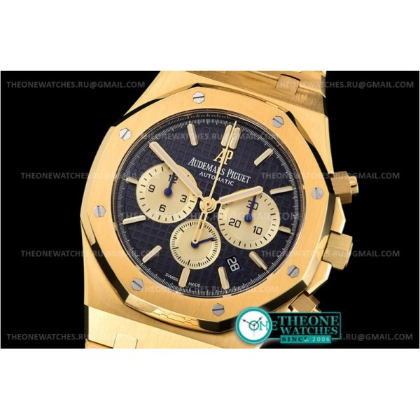 Audemars Piguet - Royal Oak Chronograph 26331ST YG/YG Blue/Gld OMF A7750