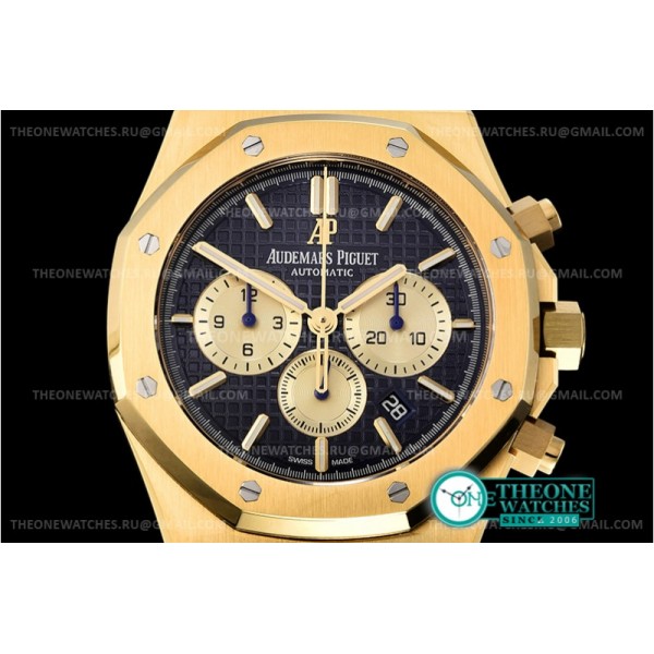 Audemars Piguet - Royal Oak Chronograph 26331ST YG/YG Blue/Gld OMF A7750