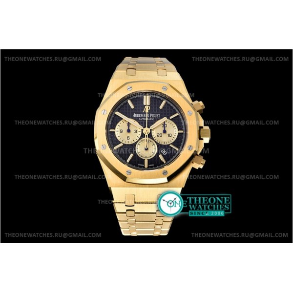 Audemars Piguet - Royal Oak Chronograph 26331ST YG/YG Blue/Gld OMF A7750