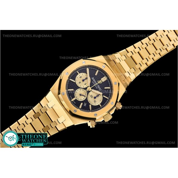 Audemars Piguet - Royal Oak Chronograph 26331ST YG/YG Blue/Gld OMF A7750