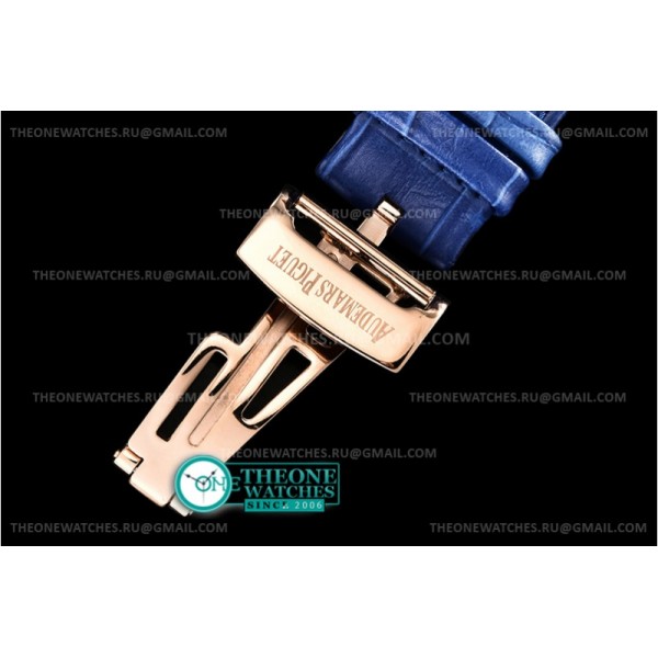 Audemars Piguet - Royal Oak Chronograph 26331ST RG/LE Blue/Rose A7750