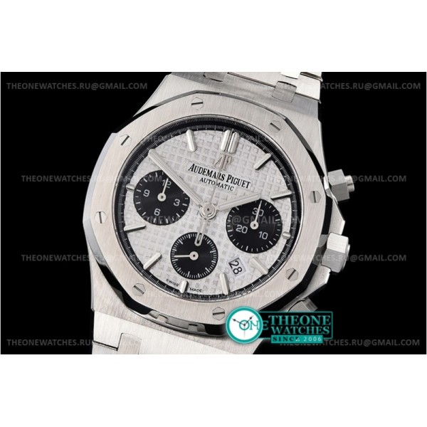 Audemars Piguet - Royal Oak Chronograph 26331ST SS/SS Wht/Blk A7750