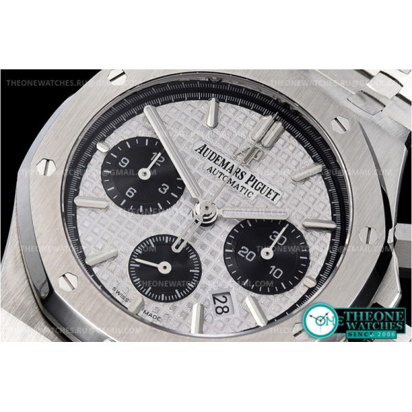 Audemars Piguet - Royal Oak Chronograph 26331ST SS/SS Wht/Blk A7750