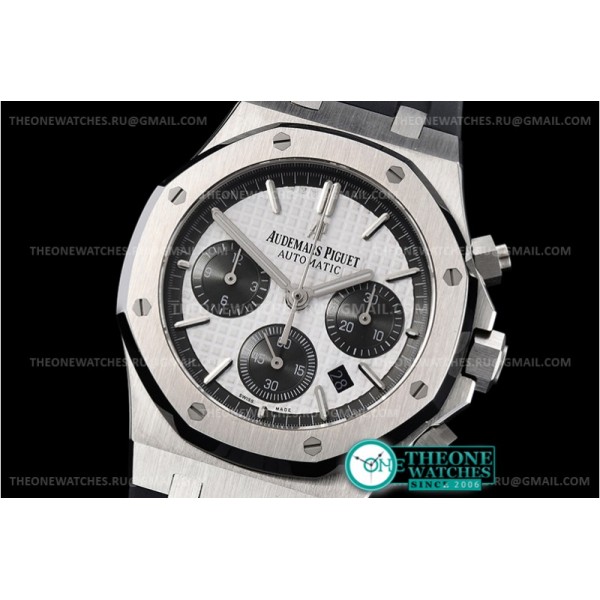 Audemars Piguet - Royal Oak Chronograph 26331ST SS/RU Wht/Blk A7750