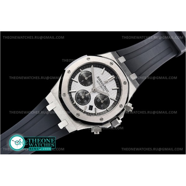 Audemars Piguet - Royal Oak Chronograph 26331ST SS/RU Wht/Blk A7750