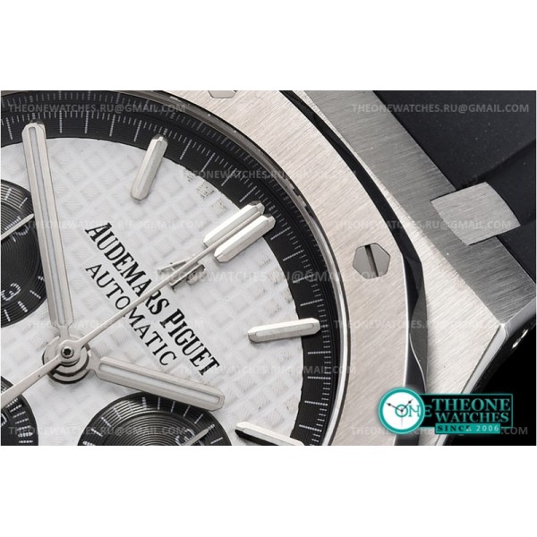 Audemars Piguet - Royal Oak Chronograph 26331ST SS/RU Wht/Blk A7750