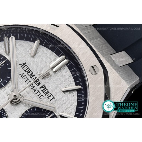 Audemars Piguet - Royal Oak Chronograph 26331ST SS/RU Wht/Blue A7750