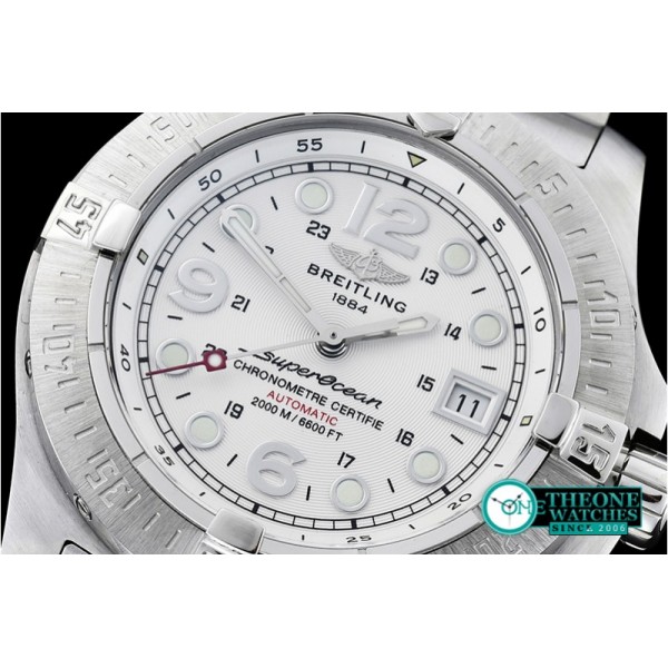 Breitling - SuperOcean SteelFish SS/SS White HF Asia 2836