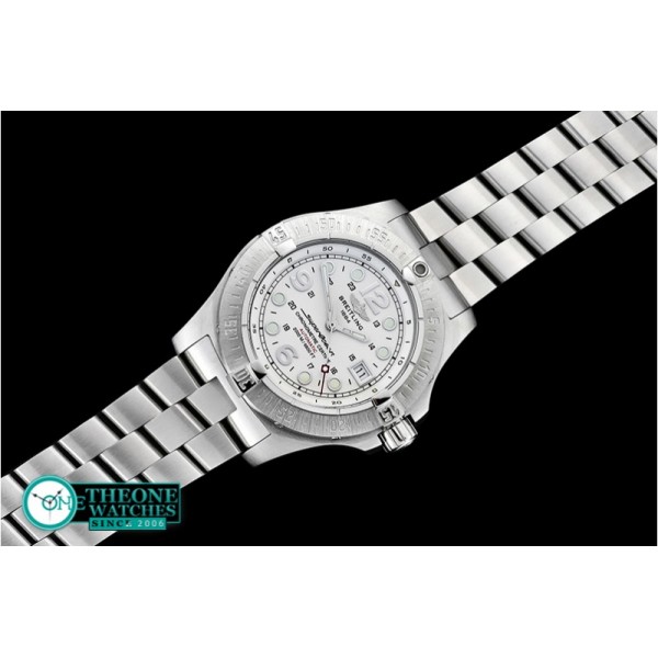 Breitling - SuperOcean SteelFish SS/SS White HF Asia 2836