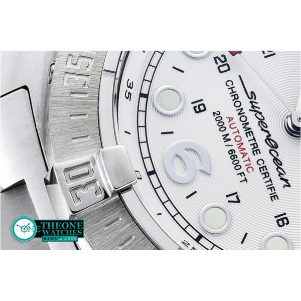 Breitling - SuperOcean SteelFish SS/SS White HF Asia 2836