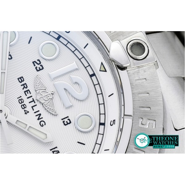 Breitling - SuperOcean SteelFish SS/SS White HF Asia 2836