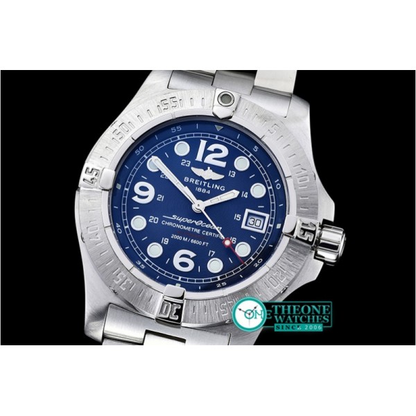 Breitling - SuperOcean SteelFish SS/SS Blue HF Asia 2836