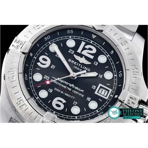 Breitling - SuperOcean SteelFish SS/SS Black HF Asia 2836