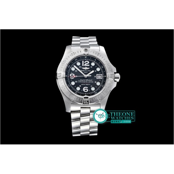 Breitling - SuperOcean SteelFish SS/SS Black HF Asia 2836