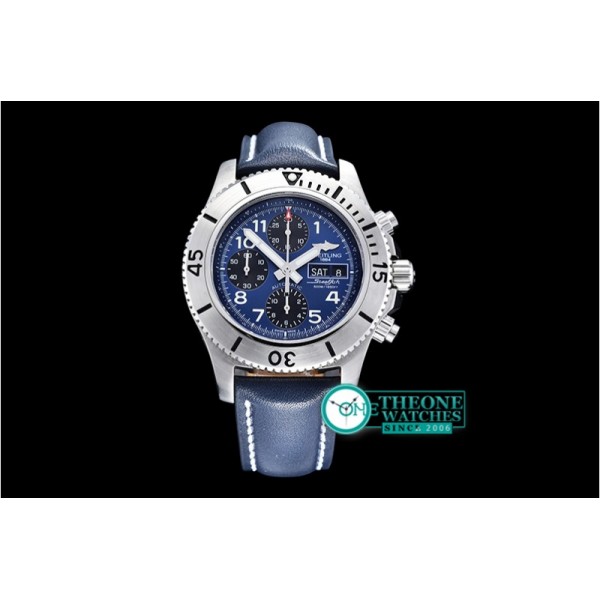 Breitling - SuperOcean SteelFish Chrono SS/LE Blue/Blk A7750