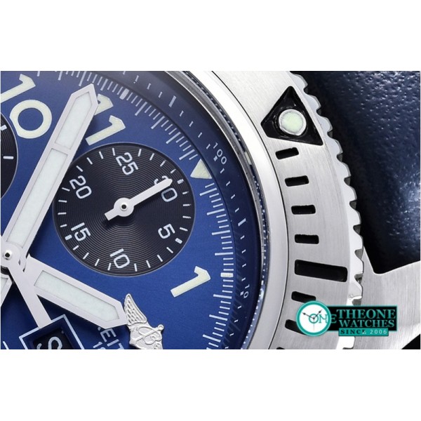 Breitling - SuperOcean SteelFish Chrono SS/LE Blue/Blk A7750