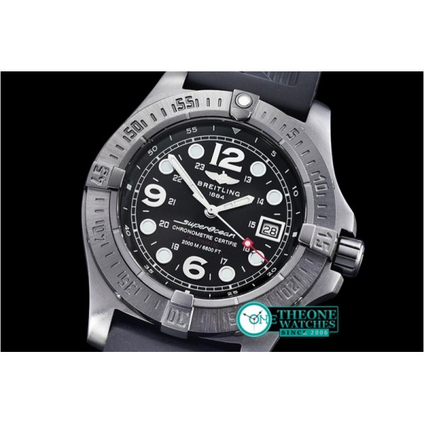 Breitling - SuperOcean SteelFish DLC/RU Black HF Asia 2836