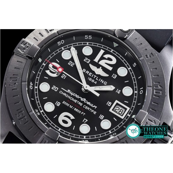 Breitling - SuperOcean SteelFish DLC/RU Black HF Asia 2836