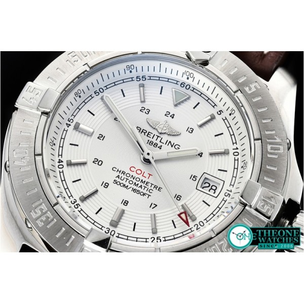 Breitling - AeroMarine Colt II 44mm SS/LE White ANF Asia 2836