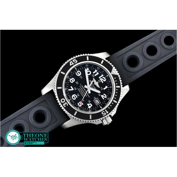 Breitling - SuperOcean II 44mm SS/RU Black/Num GF Asia 2824