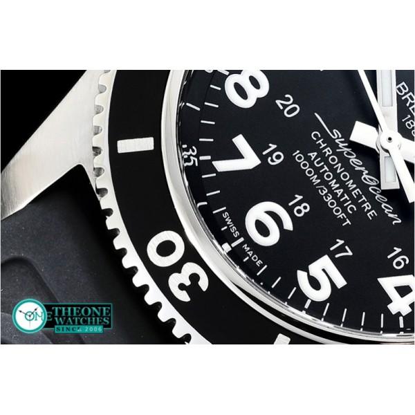 Breitling - SuperOcean II 44mm SS/RU Black/Num GF Asia 2824