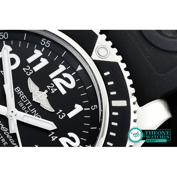 Breitling - SuperOcean II 44mm SS/RU Black/Num GF Asia 2824